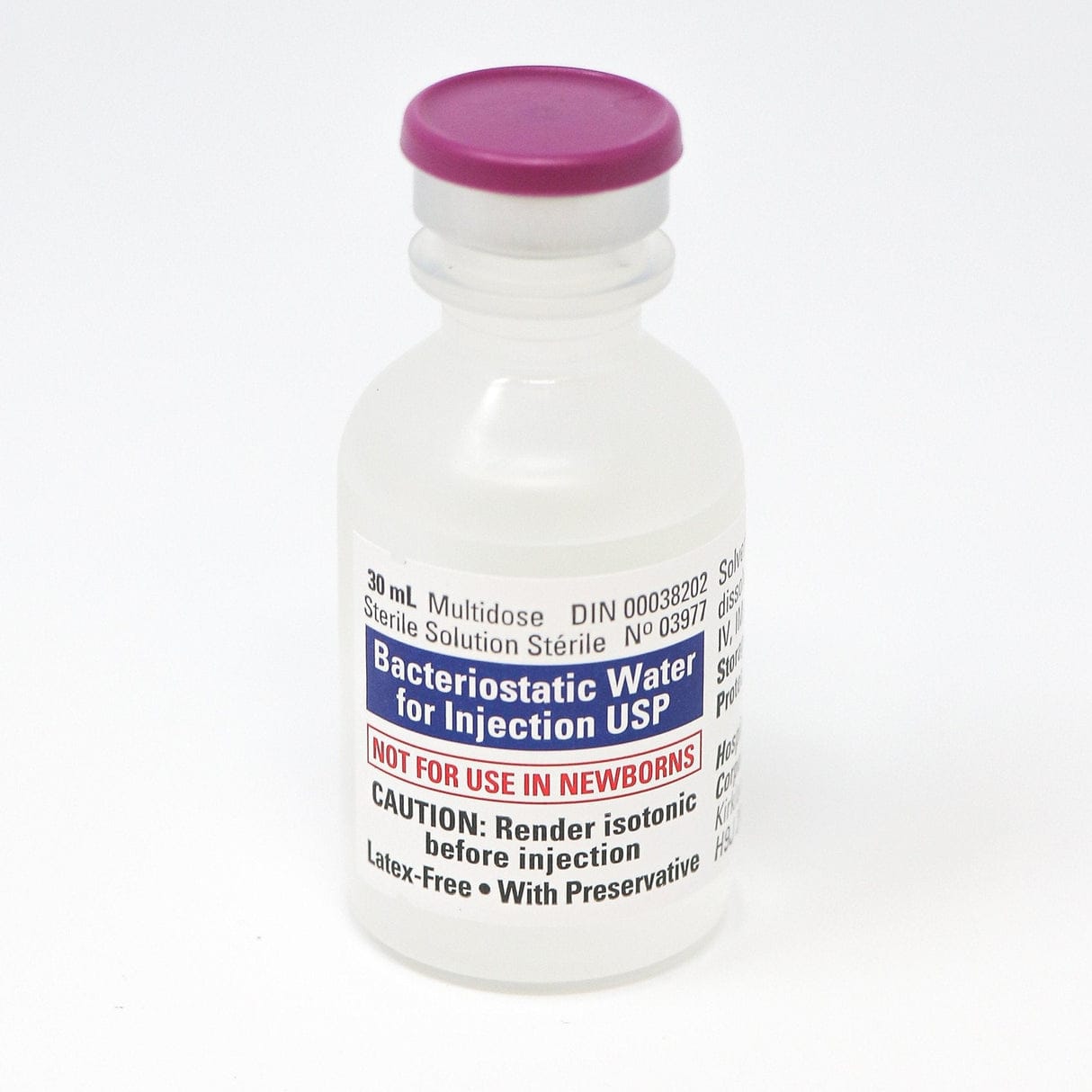 Pfizer Bacteriostatic Sterile Water